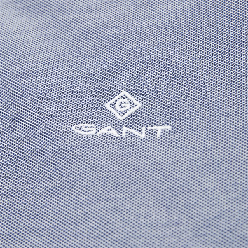 Gant Shirts TP PIQUE STRIPE SLIM 3003462 BLÅ