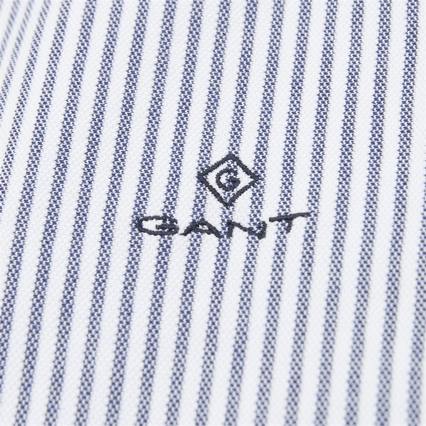 Gant Skjorter TP SLIM PIQUE SOLID 3002562 BLÅ