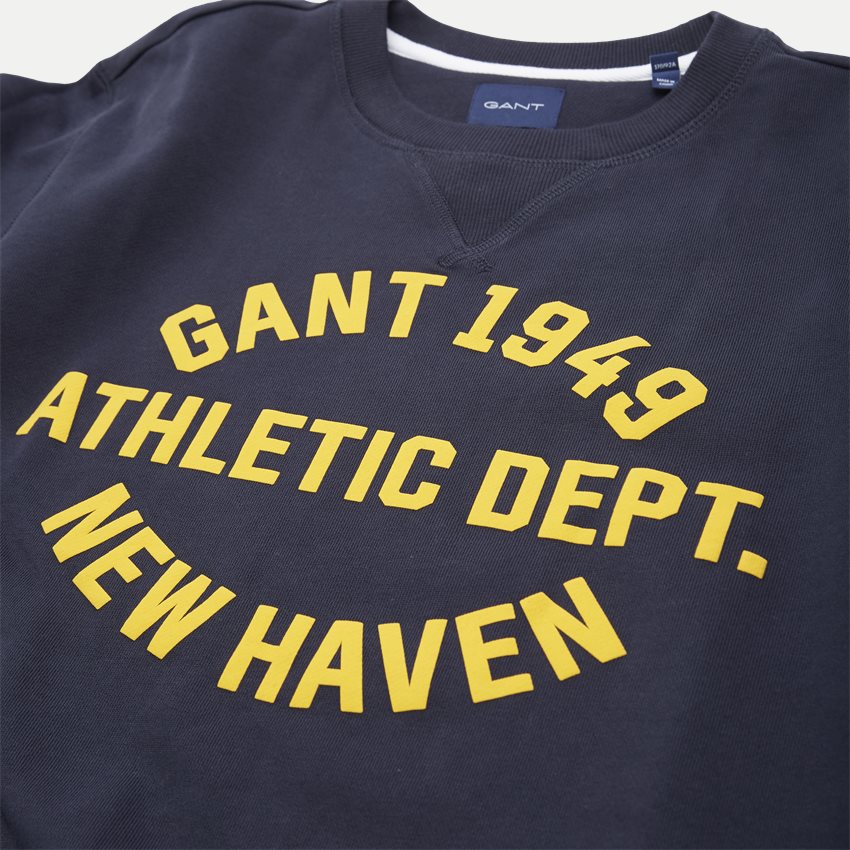 Gant Sweatshirts GANT VARISITY C-NECK SWEAT 2056014 NAVY