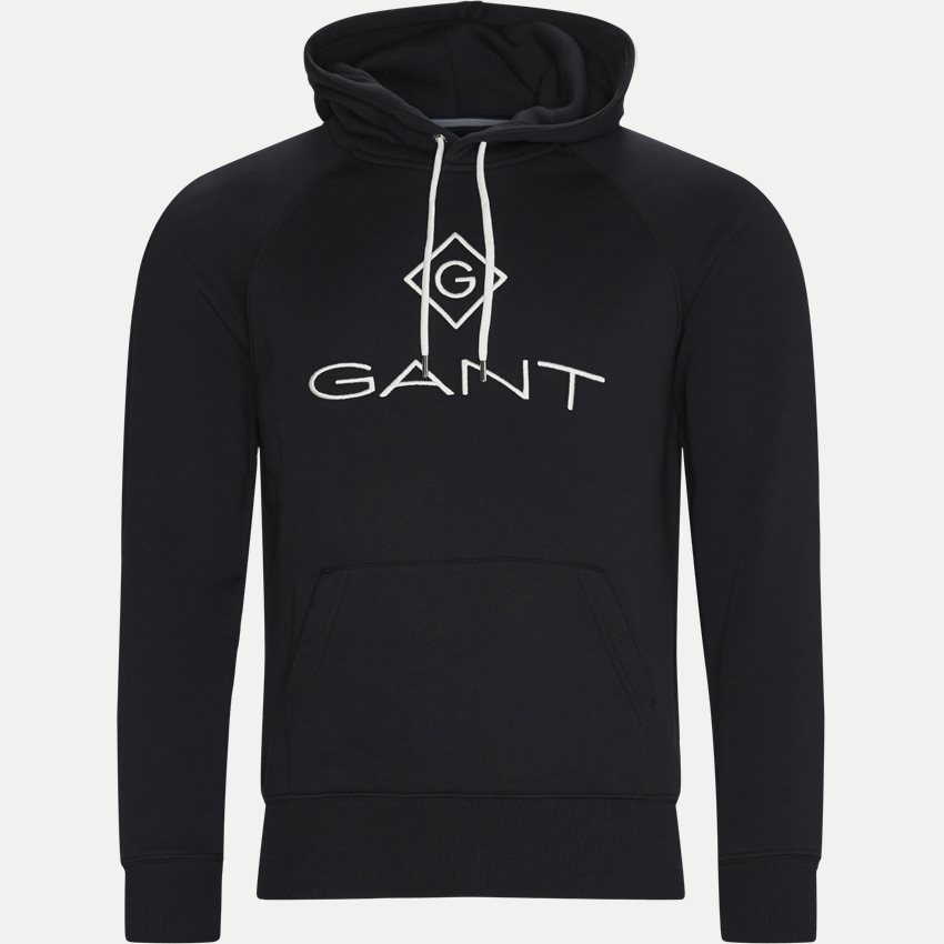 Gant Sweatshirts LOCK UP HOODIE 2047054 SORT