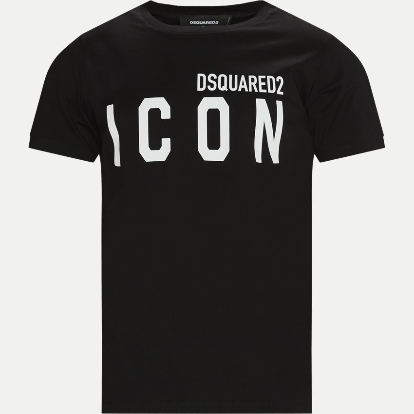 Dsquared2 T-shirts S3009 S79GC0003 SORT