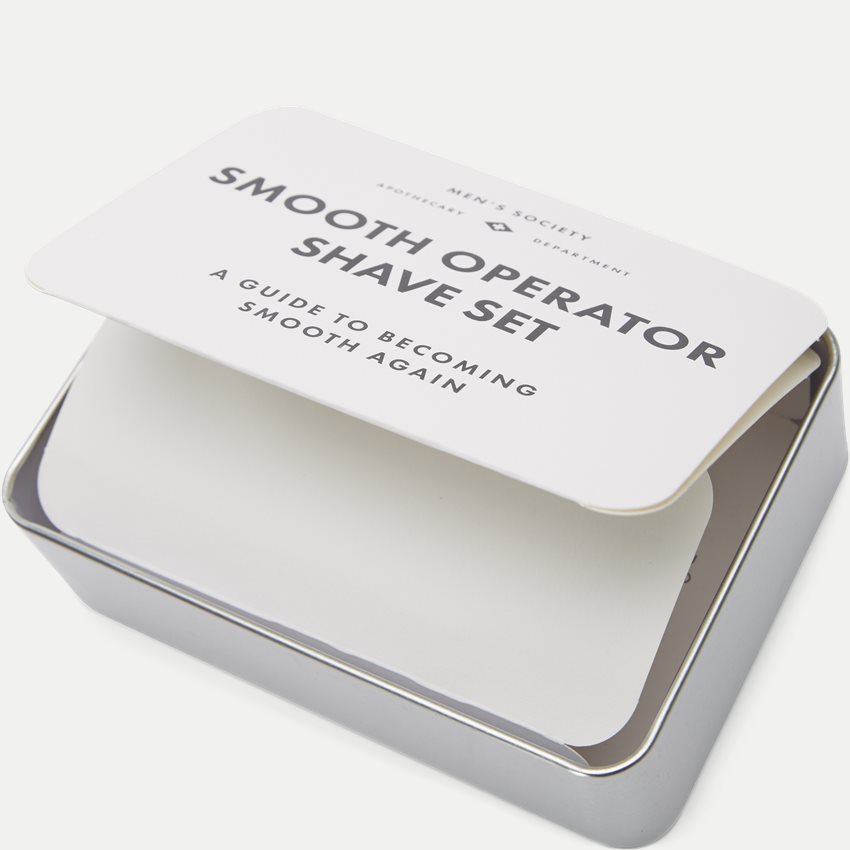Men's Society Accessories SMOOTH OPERATOR SHAVE KIT GRÅ