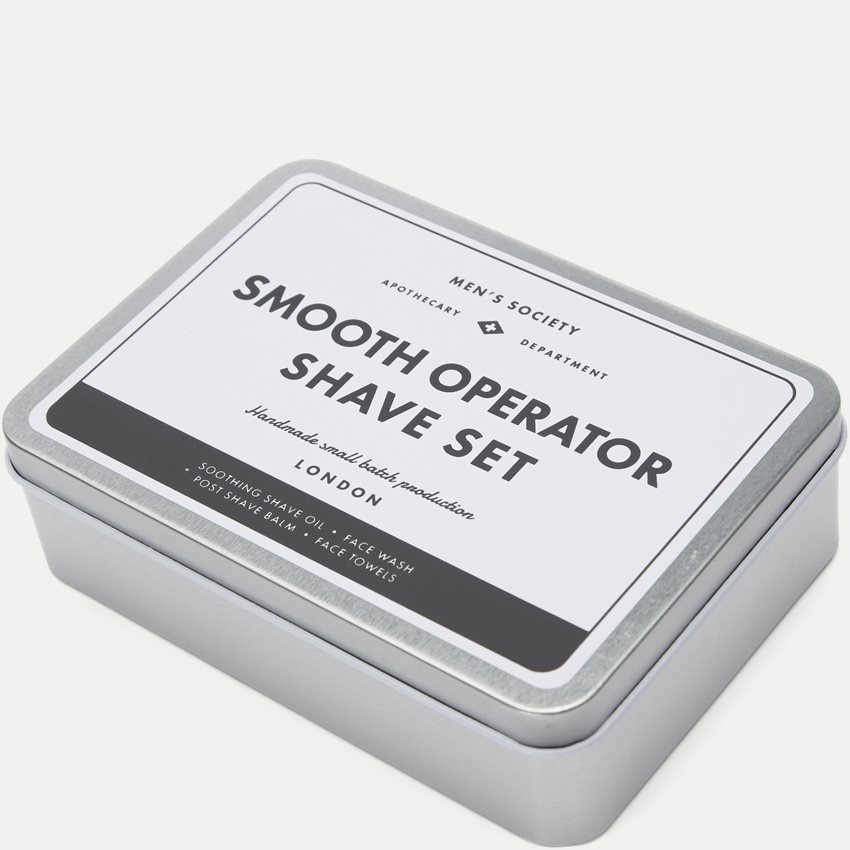 Men's Society Accessories SMOOTH OPERATOR SHAVE KIT GRÅ