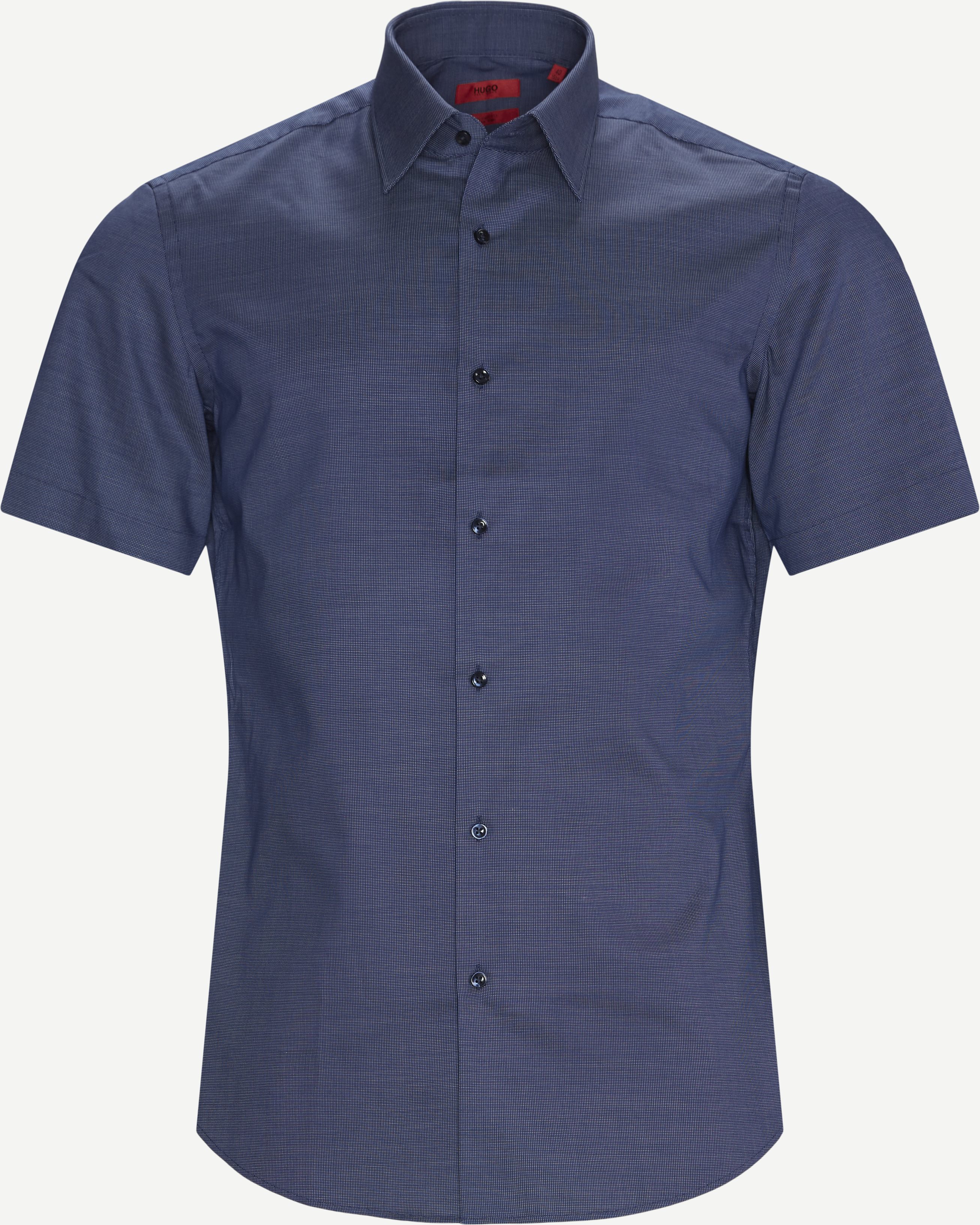 Venzino K/Æ Shirt - Kortærmede skjorter - Regular fit - Blå