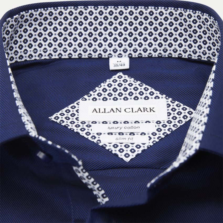 Allan Clark Shirts IRVINE NAVY