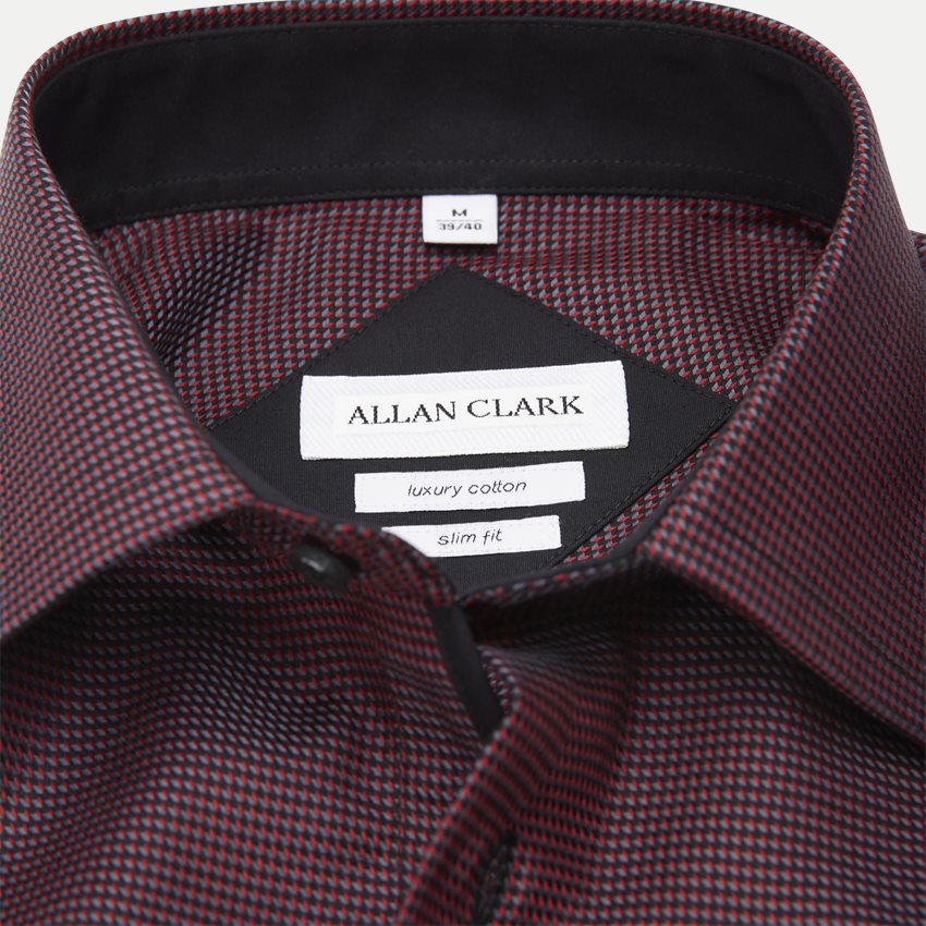 Allan Clark Shirts ABERDEEN BORDEAUX