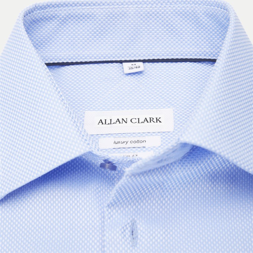 Allan Clark Shirts GLASGOW. L.BLUE