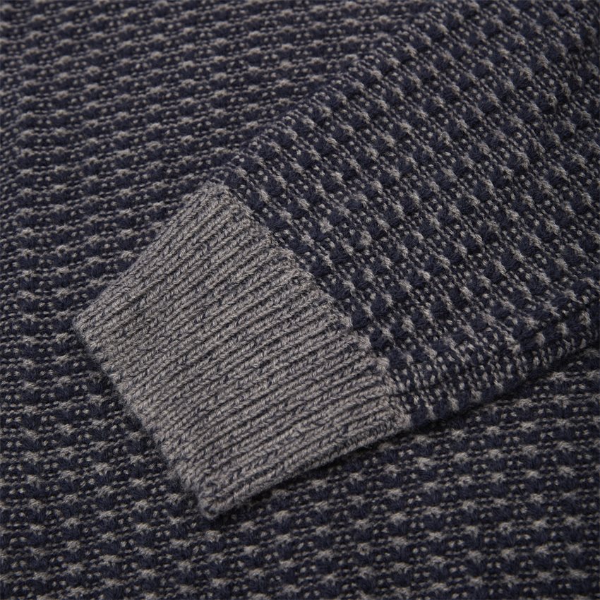ICELAND Knitwear LAKI GREY/NAVY