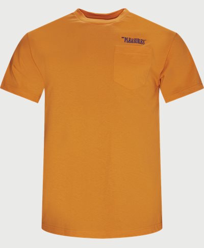 Pleasures T-shirts BALANCE Orange