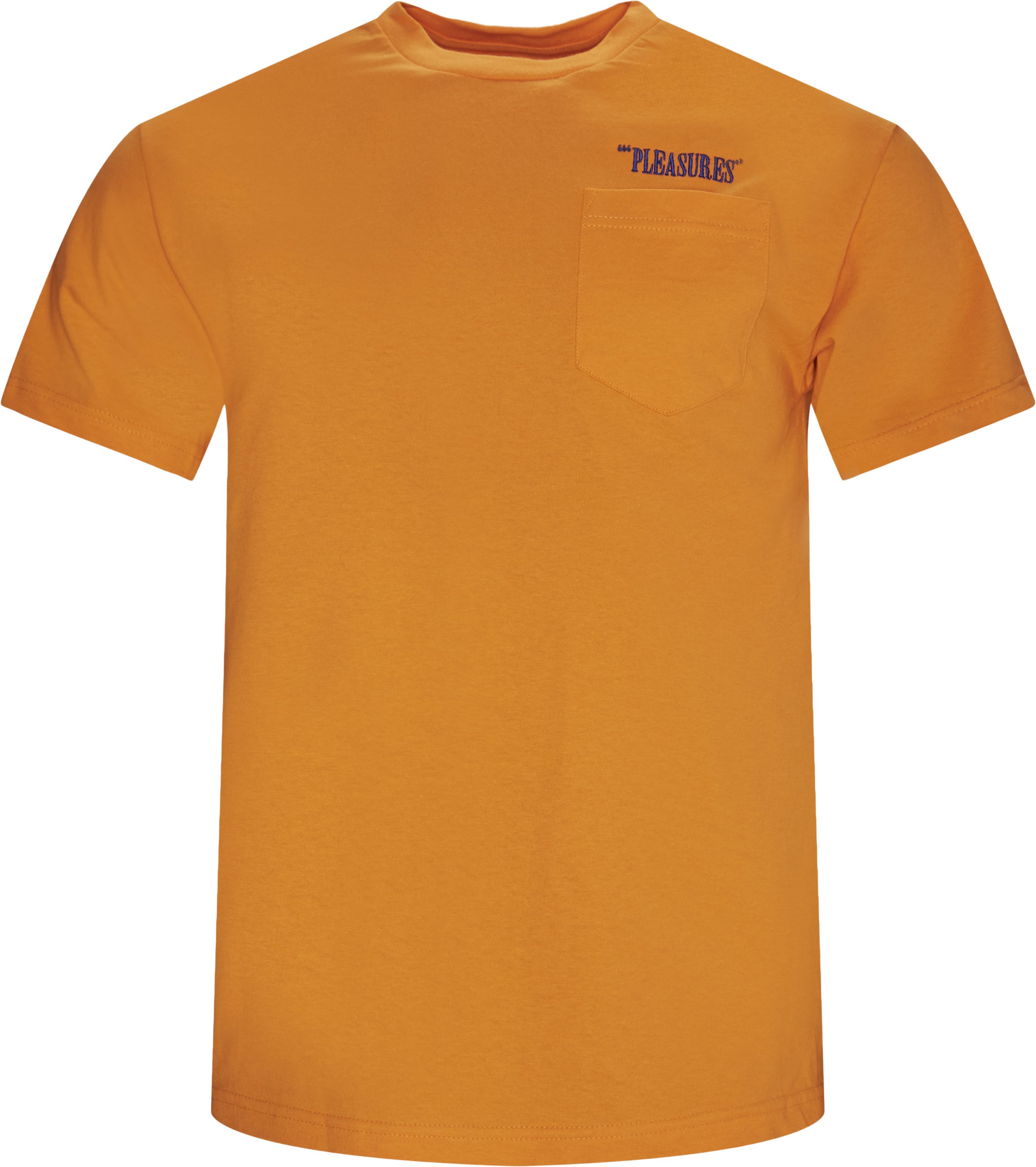 Pleasures T-shirts BALANCE Orange