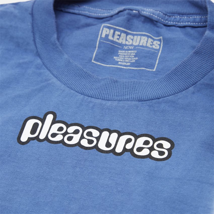 Pleasures T-shirts BREATHE SPLIT ORANGE