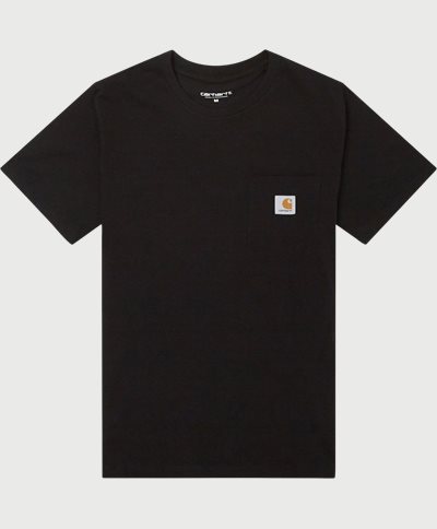 Carhartt WIP T-shirts S/S POCKET TEE I022091 Sort