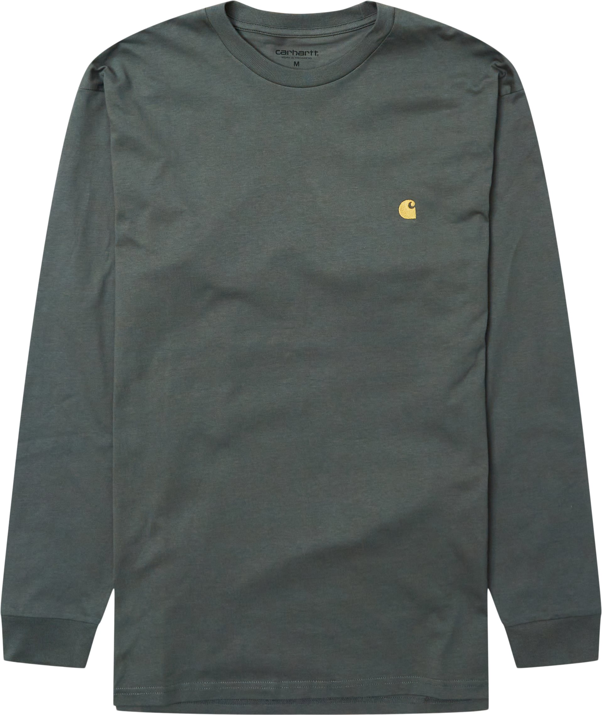 Carhartt WIP T-shirts L/S CHASE I026392 Grøn