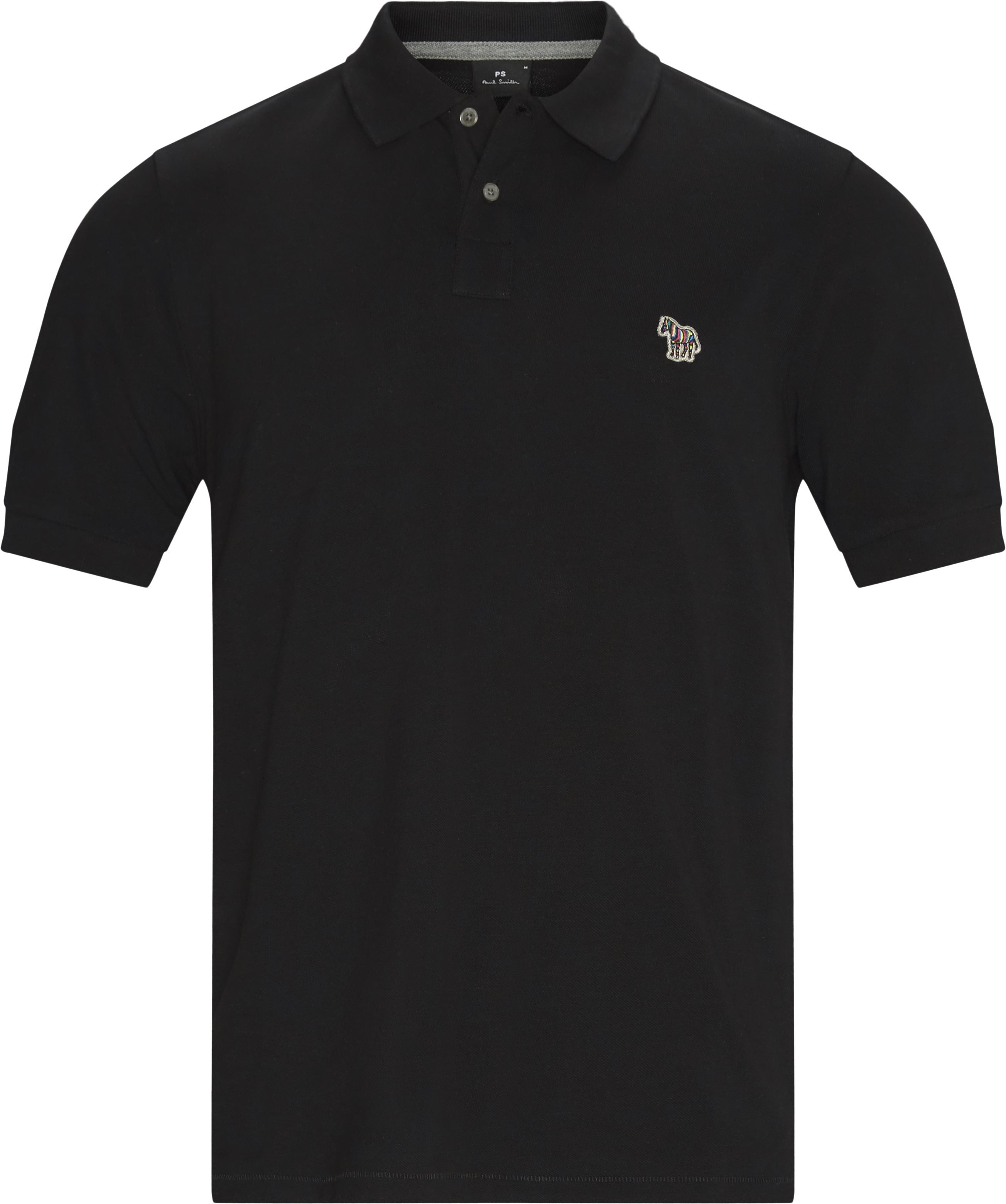 Polo T-shirt - T-shirts - Regular fit - Black