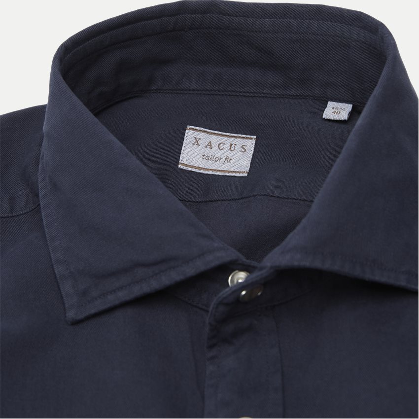 Xacus Shirts 701192 749ML TAILOR FIT NAVY