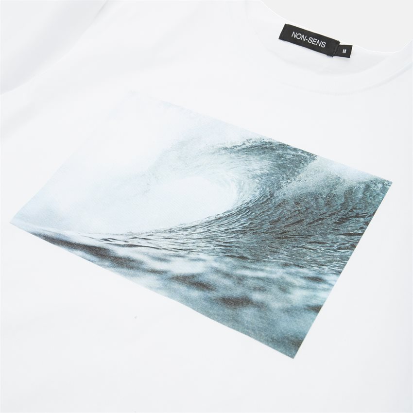 Non-Sens T-shirts WAVE WHITE