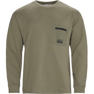 D Sweatshirt Regular fit | D Sweatshirt | Green