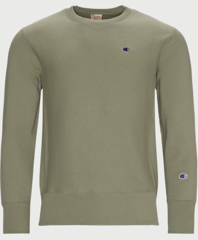 Crewneck sweatshirt Regular fit | Crewneck sweatshirt | Grøn