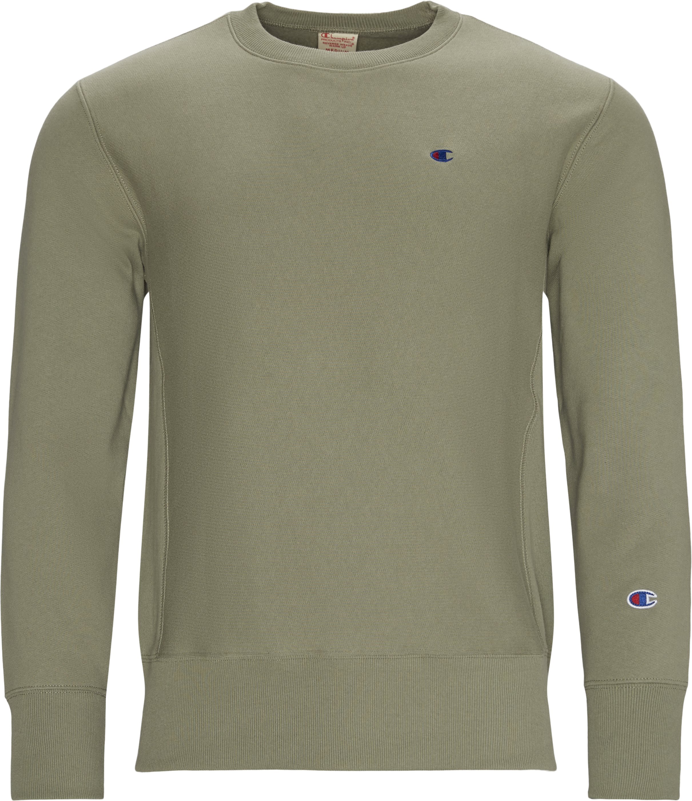 Crewneck -tröja - Sweatshirts - Regular fit - Grön