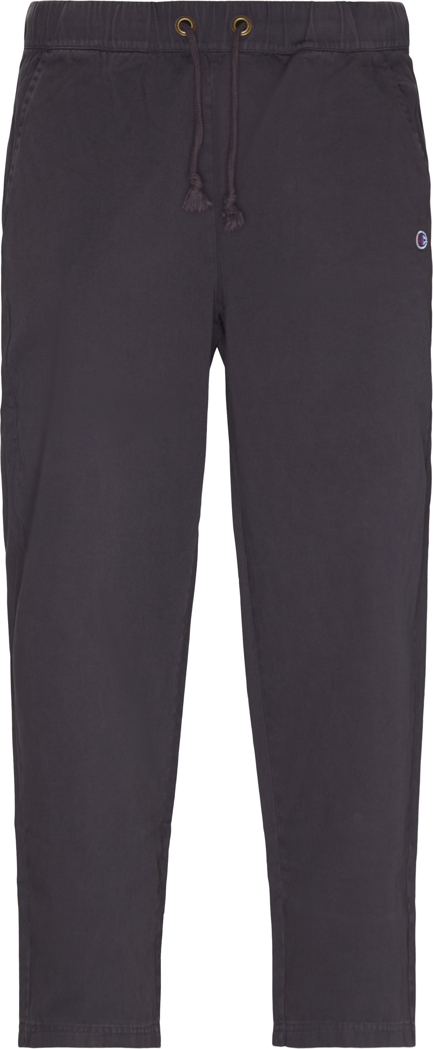 Logo Comfort Pant - Trousers - Loose fit - Grey