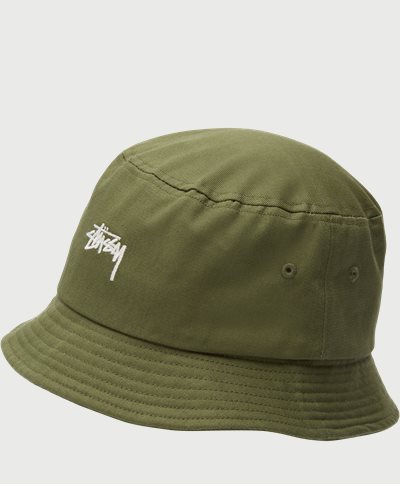 Stüssy Caps STOCK BUCKET HAT 132996 Green