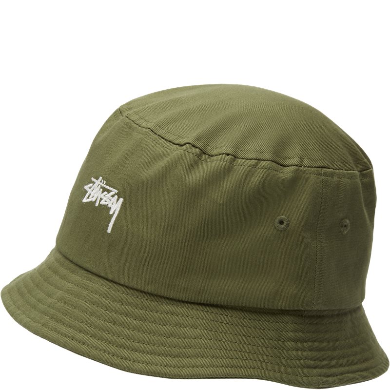 Stüssy Stock Bucket Hat 132996 Caps Grøn