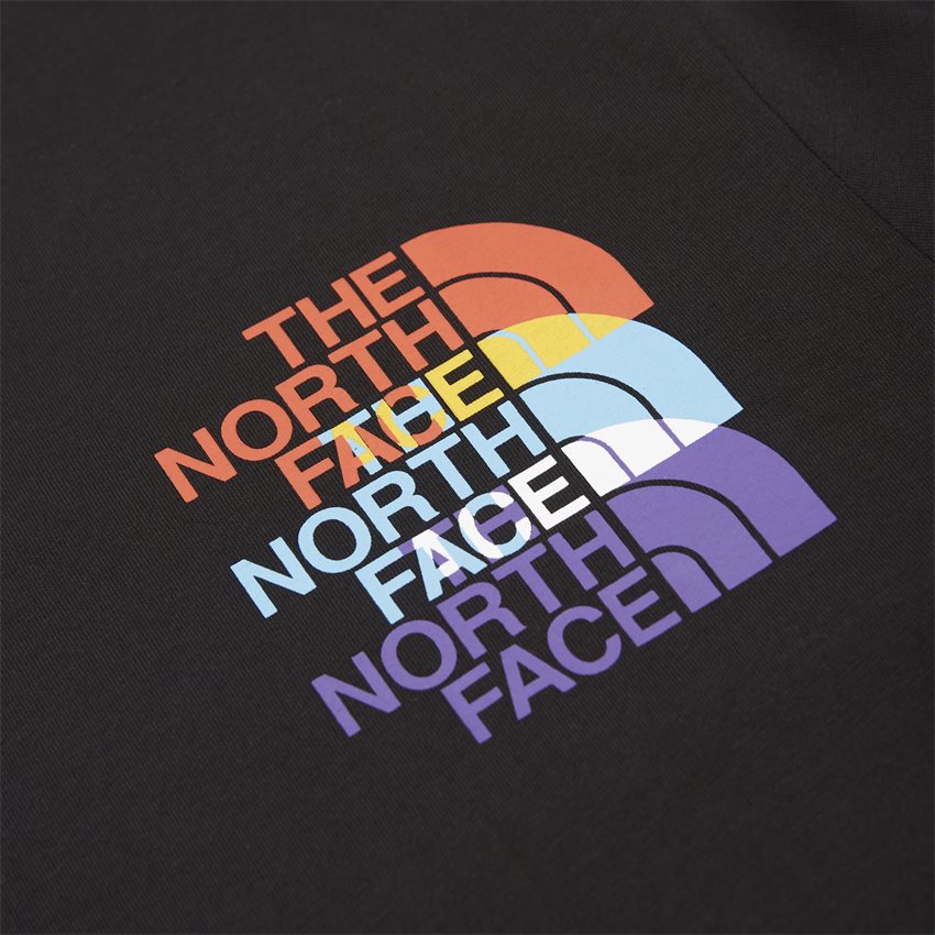 The North Face T-shirts LS RGB PRISM NF0A4SYNJK3 SORT