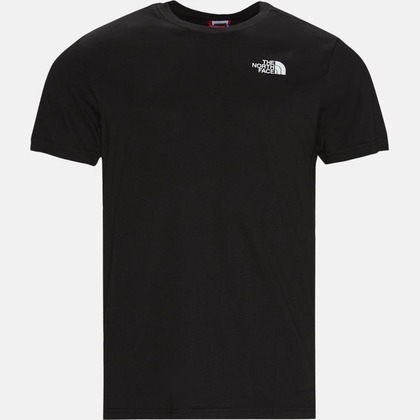 The North Face T-shirts SS THROWBACK NF0A4SYKJK3 SORT