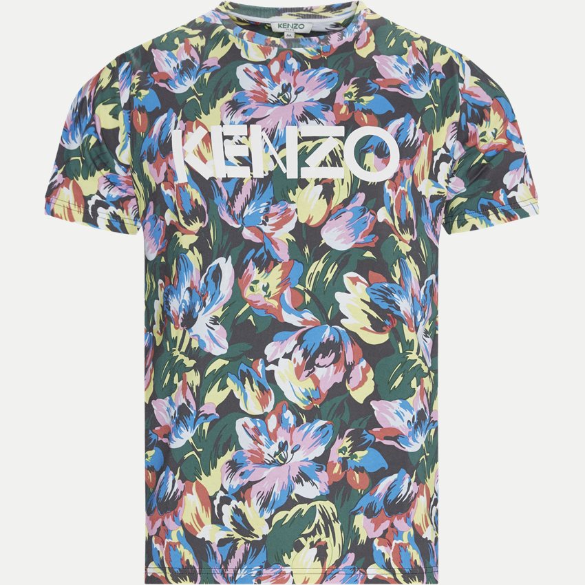 Kenzo T-shirts FA55TS0874V3 CO LAB VANS FLOWER