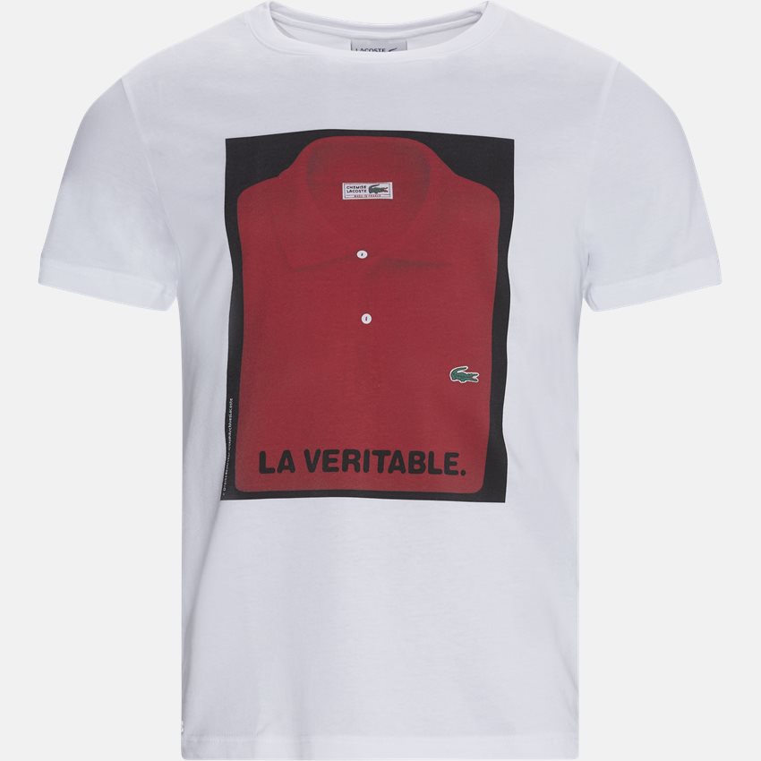 Lacoste T-shirts TH1548 HVID