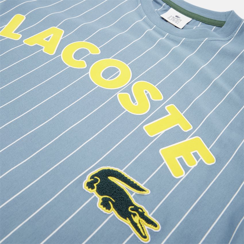 Lacoste T-shirts TH1294 BLÅ