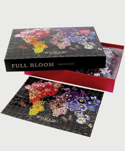Full Bloom - 1000 Piece Puzzle Full Bloom - 1000 Piece Puzzle | Black