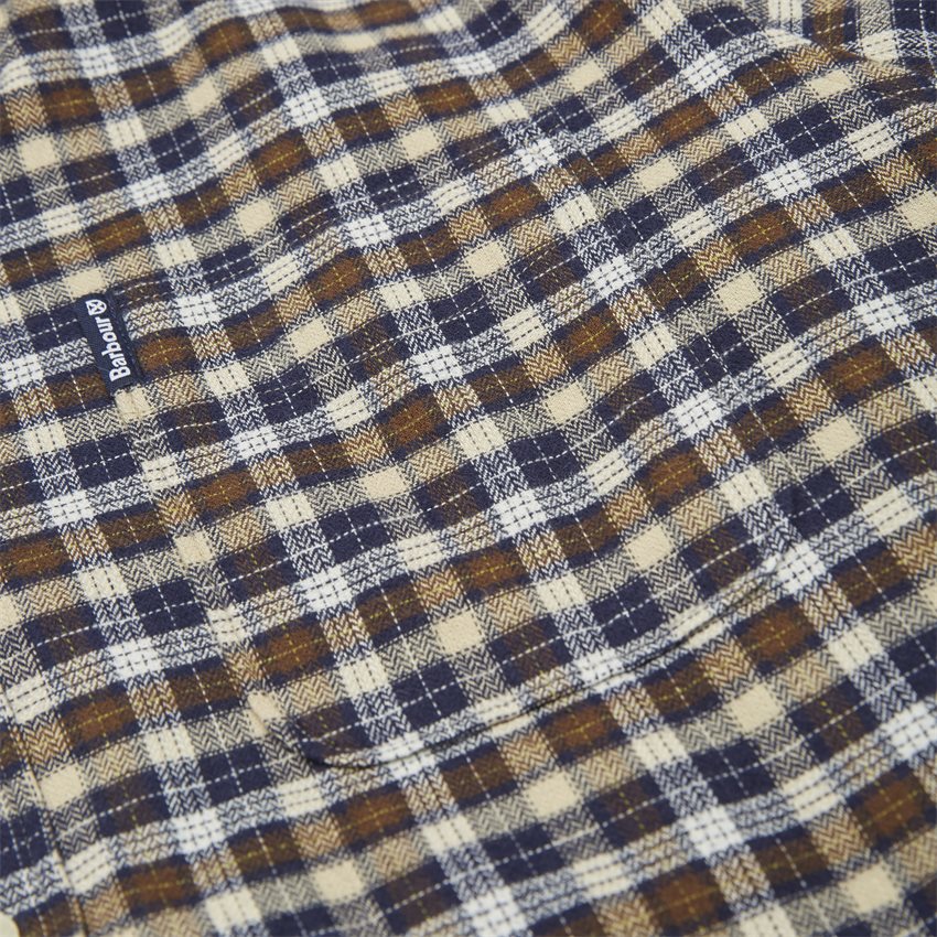 Barbour Skjorter COUNTRY CHECK BRUN