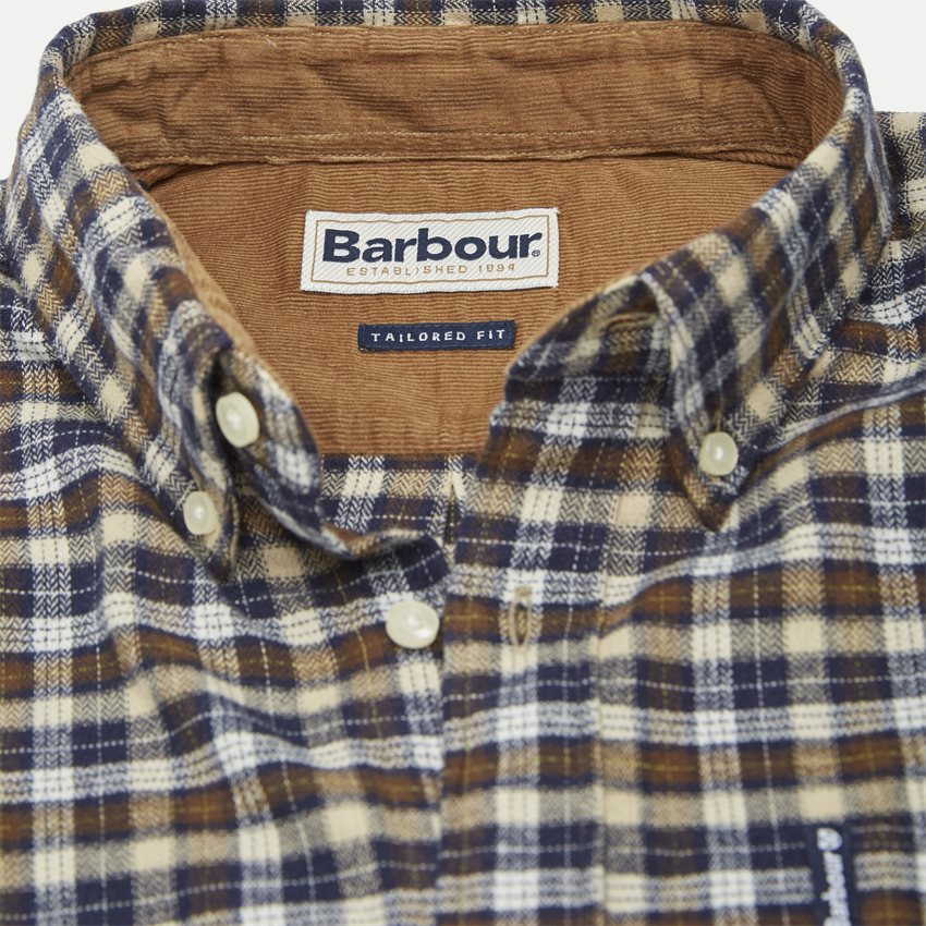 Barbour Shirts COUNTRY CHECK BRUN