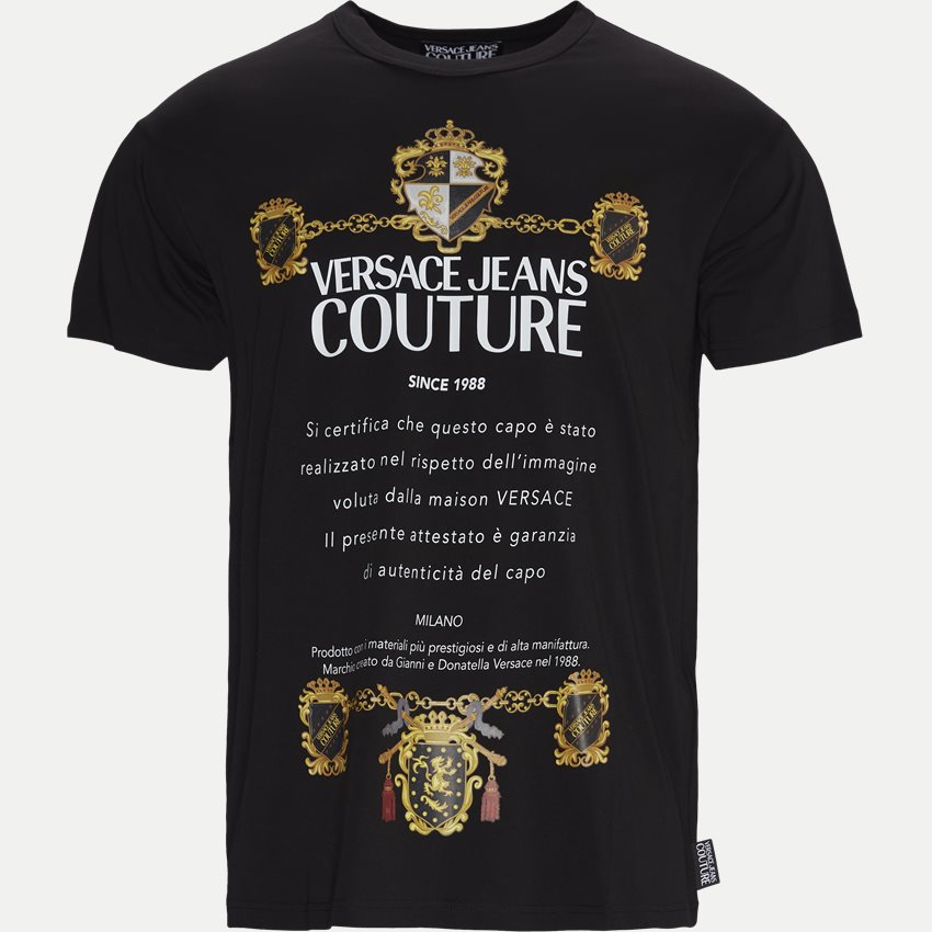Versace Jeans Couture T-shirts B3GZB7TL 30319 SORT