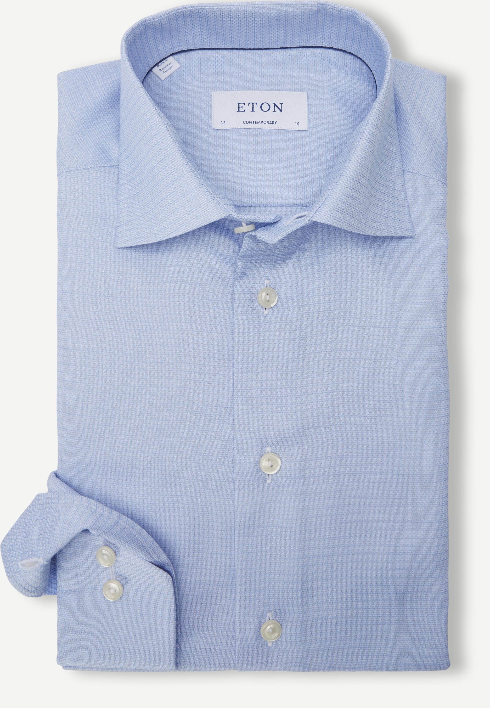 3479 Dobby Shirt - Skjorter - Blå