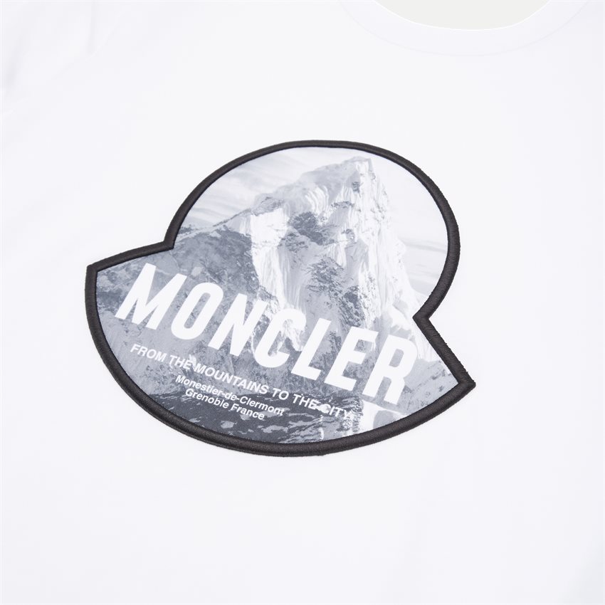 Moncler T-shirts 8C7A8 8390T HVID