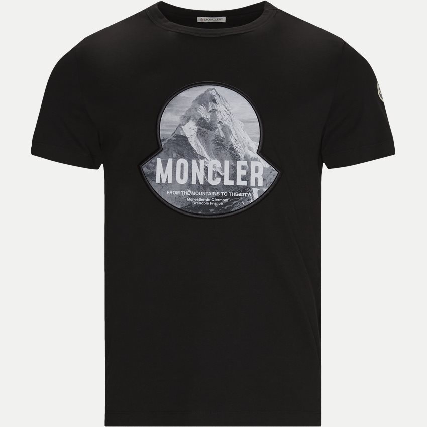 Moncler T-shirts 8C7A8 8390T SORT