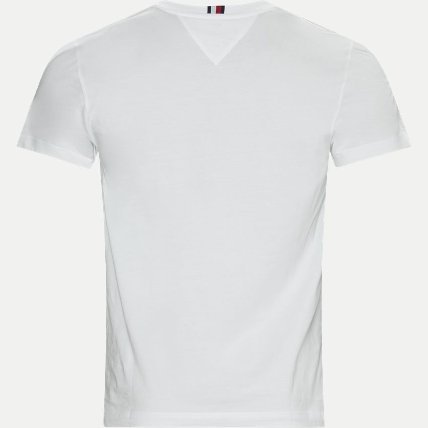 Tommy Hilfiger T-shirts 14303 TH COOL LARGE SIGNATURE HVID