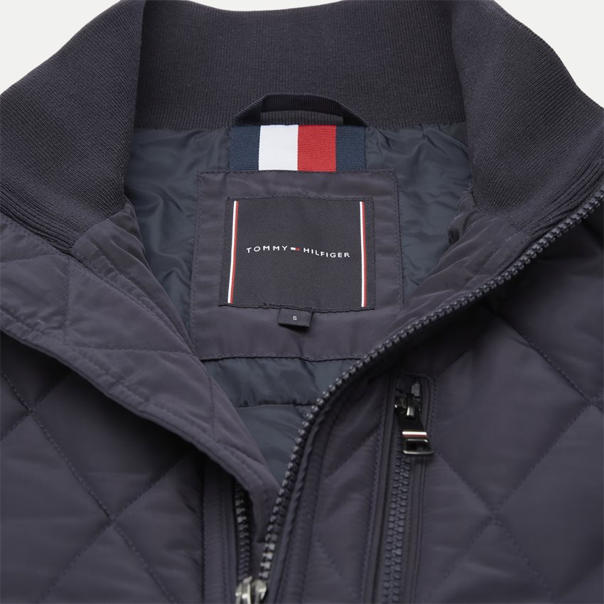 Tommy Hilfiger Jackets 10532 DIAMOND QUILTED BOMBER NAVY