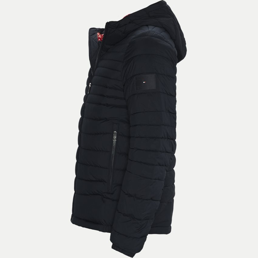 Tommy Hilfiger Jackets 14035 QUILTED HOODED JACKET NAVY