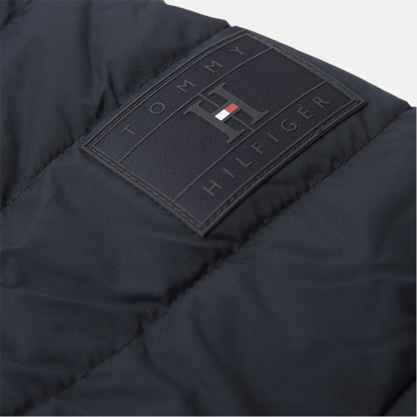 Tommy Hilfiger Jackets 14035 QUILTED HOODED JACKET NAVY