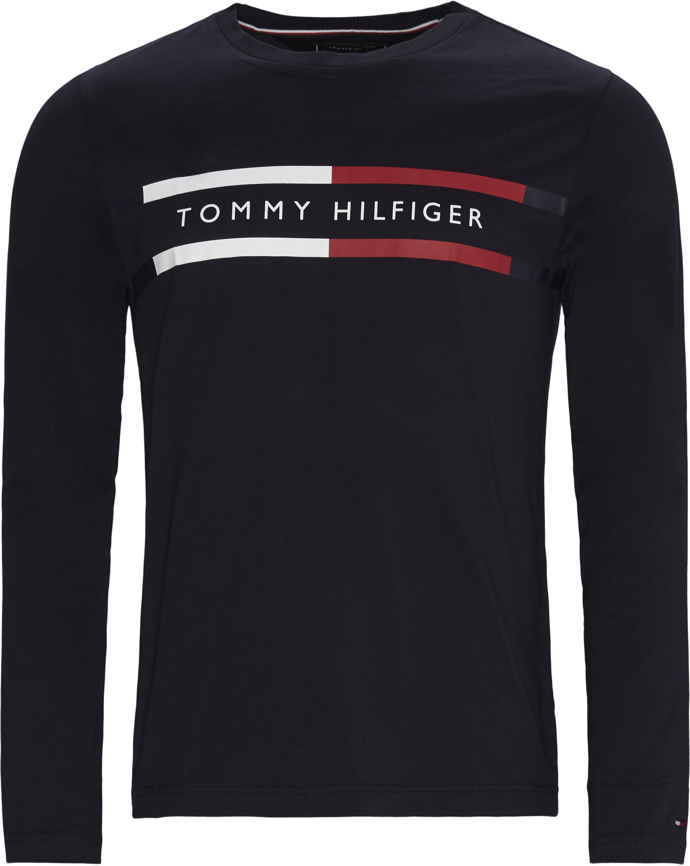 bifald Certifikat utilsigtet 15338 CORP CHEST STRIPE LS T-shirts NAVY fra Tommy Hilfiger 299 DKK