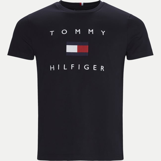 Mindre end infrastruktur afkom 14313 TOMMY FLAG HILFIGER T-shirts NAVY fra Tommy Hilfiger 299 DKK