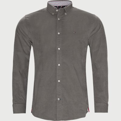 Flex Corduroy Shirt Regular fit | Flex Corduroy Shirt | Grey