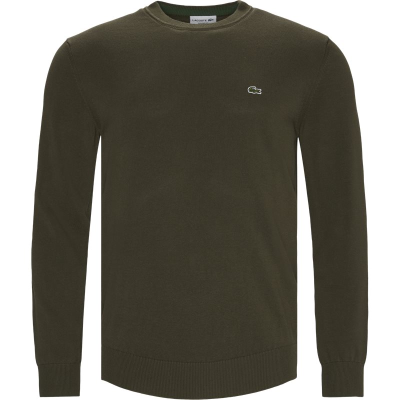 - Crewneck Sweater Oliven herre • online