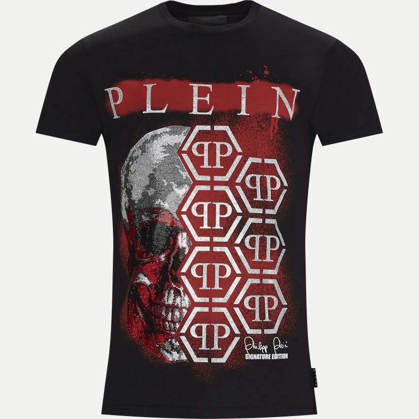 Philipp Plein T-shirts MTK4606 PJY002N SORT