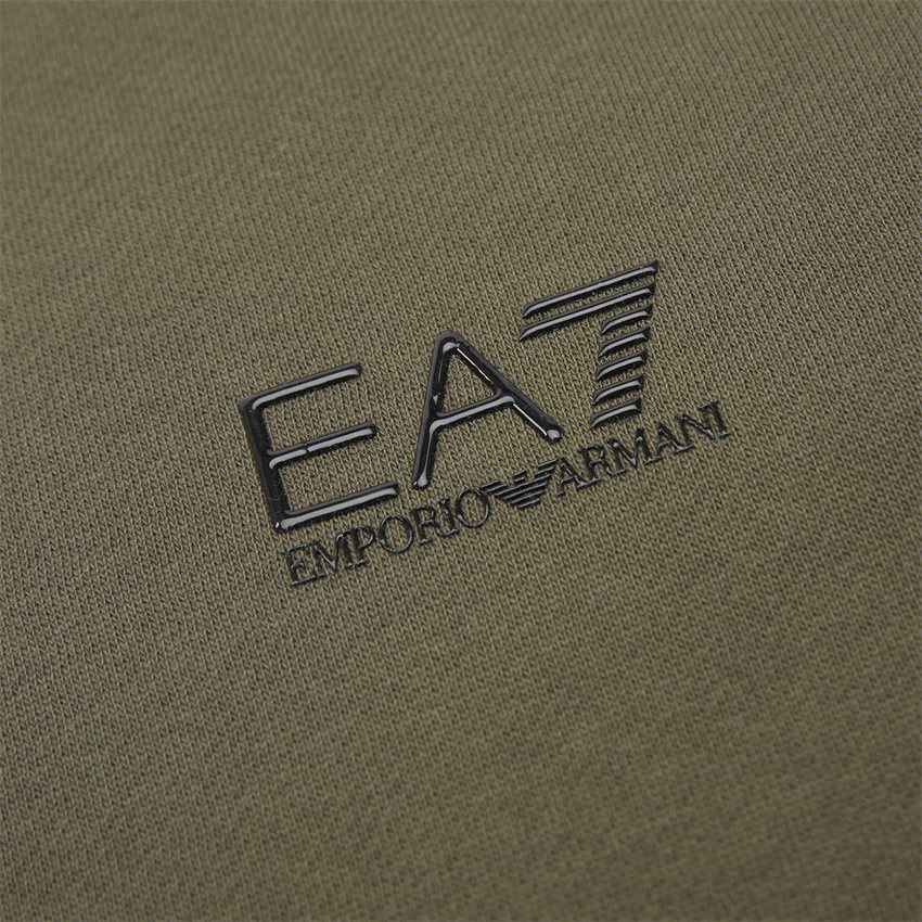 EA7 Sweatshirts PJ07Z 6HPM11 ARMY