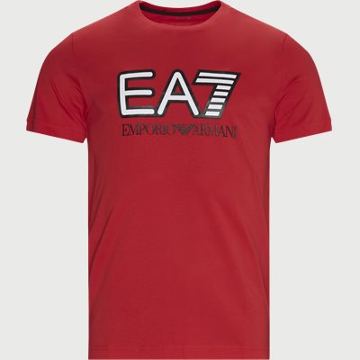 T-shirt med logga i PJM9Z Regular fit | T-shirt med logga i PJM9Z | Röd