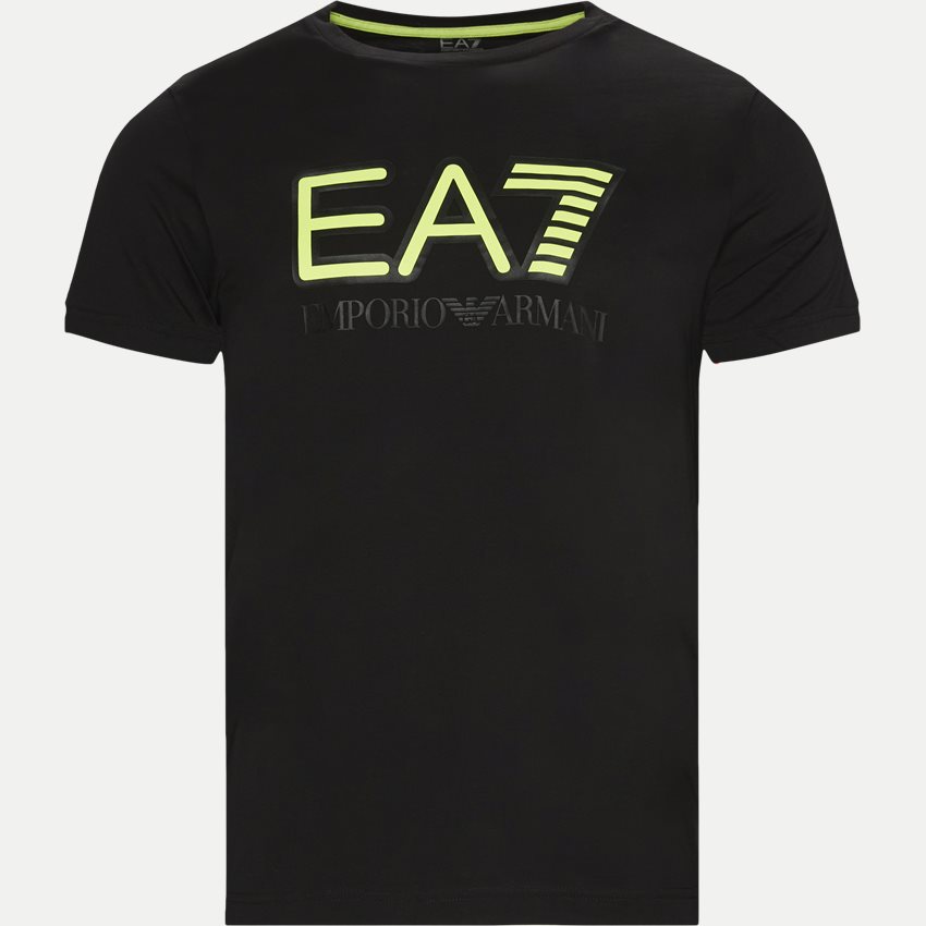 EA7 T-shirts PJM9Z 6HPT81 SORT/LIME